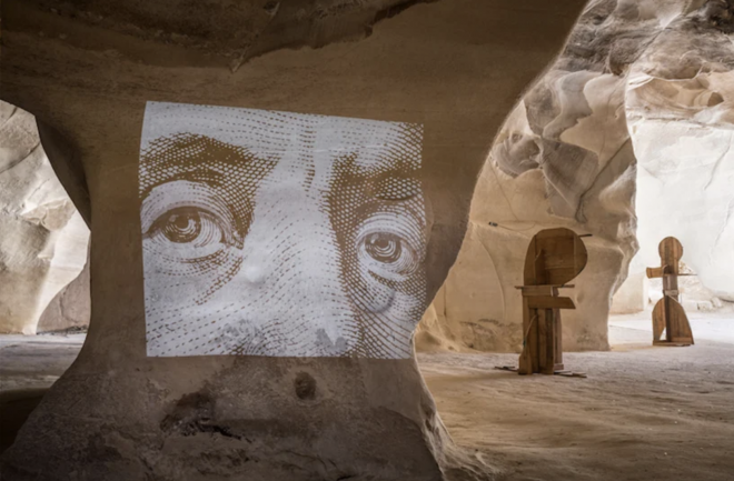 Ivo Bisignano, ancient cave art, Israel