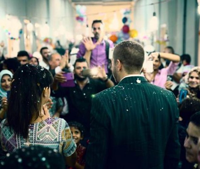 refugee wedding