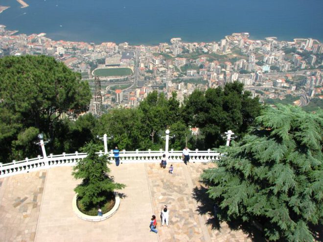 Jounieh from Harissa Forest view via Wikipedia