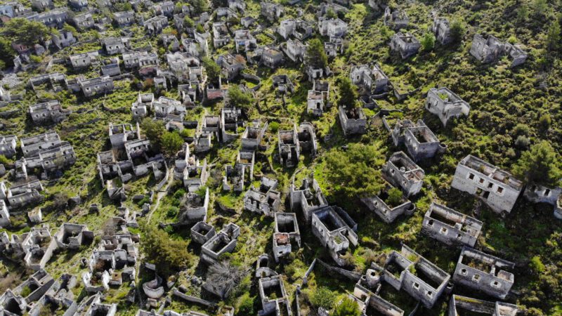 The ghost town Kayakoy in Turkey rooted in Christian history and tragedy