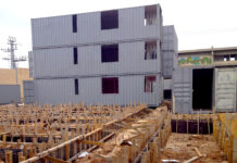 Ayalim, Student Village, Lod, urban renewal, urban decay, recycled shipping containers, Israel, volunteer organizations, recycled materials