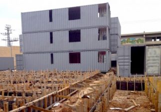 A shipping container village to rescue “shooting” city