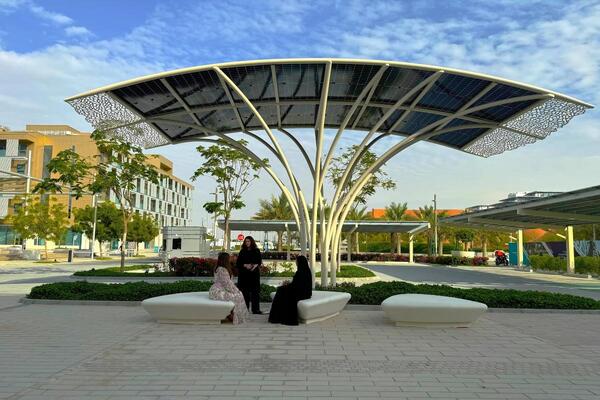 solar tree Masdar