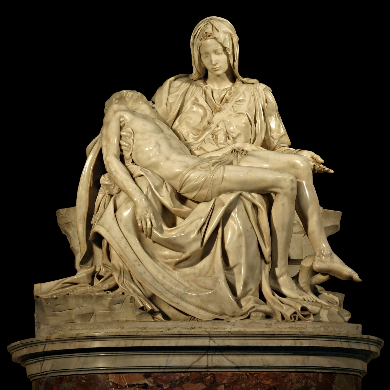 Michelangelo's Pietà, St Peter's Basilica