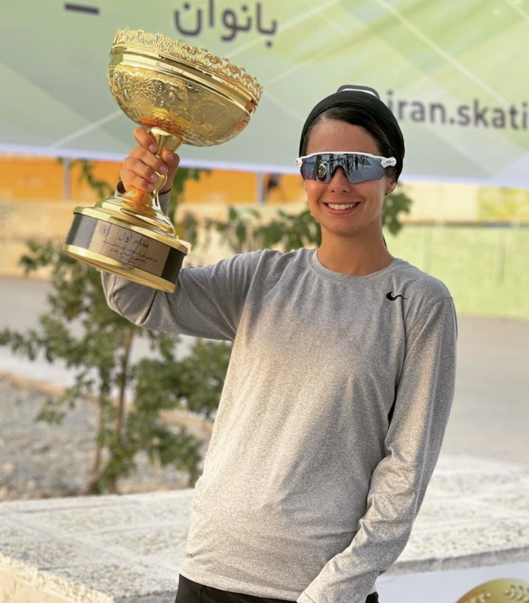 Niloufar Mardani, a world leading athlete and veterinarian