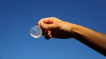 The edible Ooho water bottle could save us from plastic
