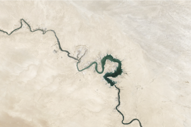 seeing water from above using satellites