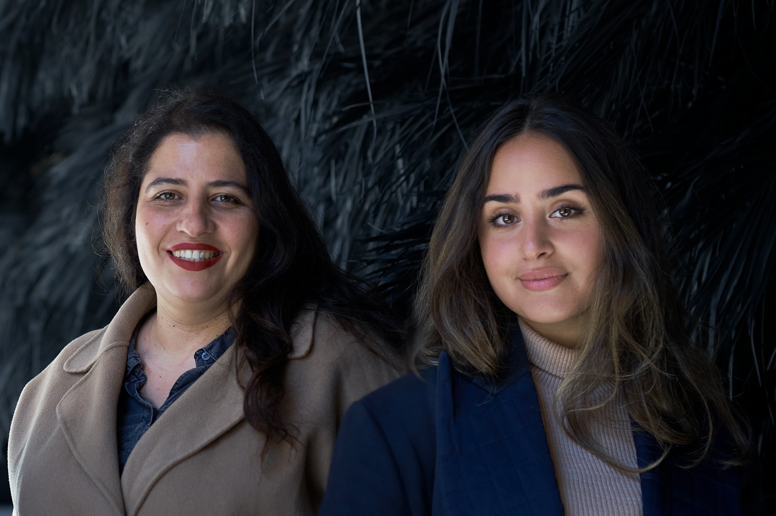 Reem Fadda (left), Rotana Shaker