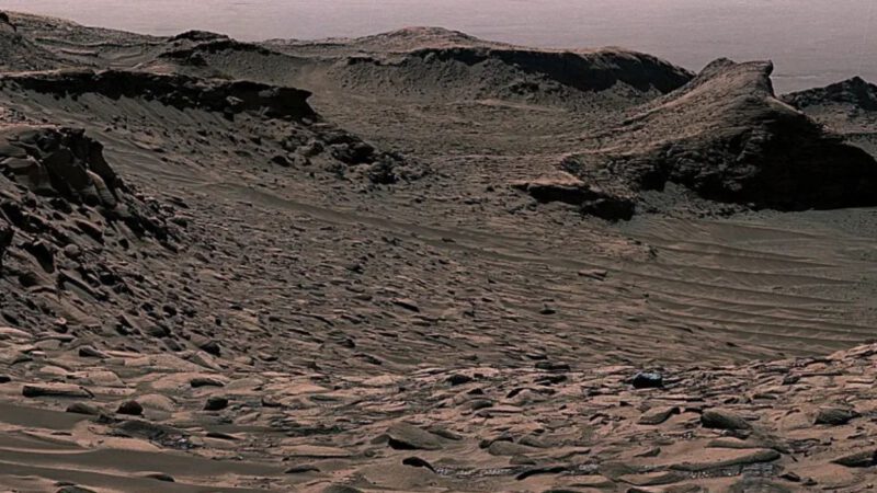 What a martian ice age left behind tells us about our future