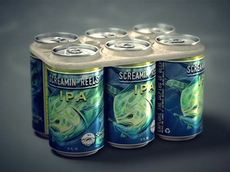 Florida beermaker’s edible packaging is saving lives