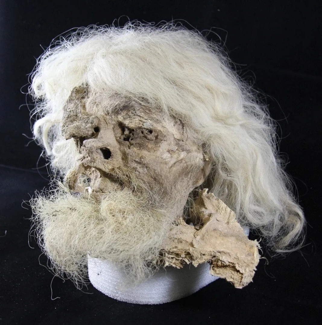 The incredible shrunken salt head mummy men