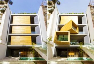 Rooms rotate with the push of a button in this extraordinary Iranian house
