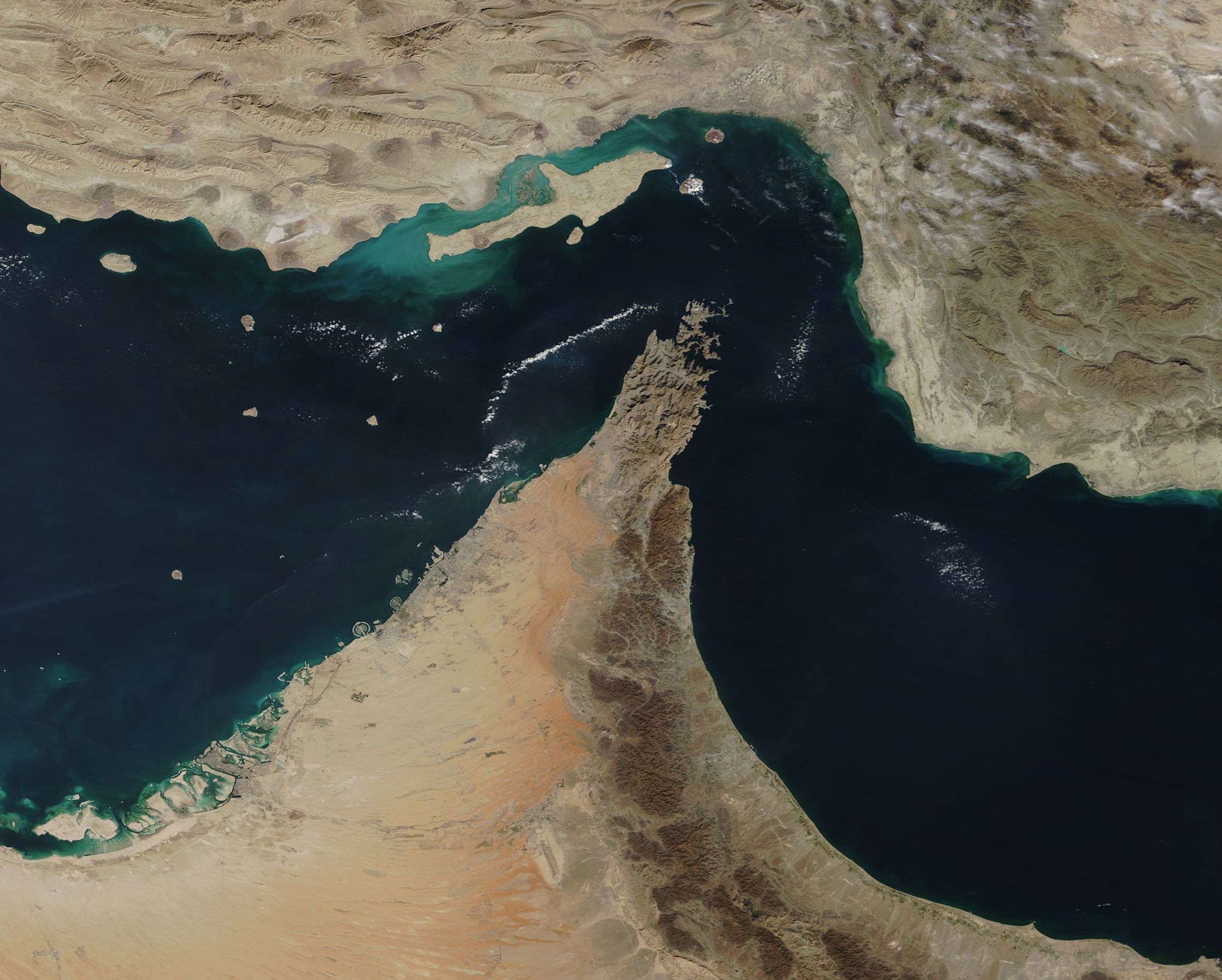 Straight of Hormuz via Wikipedia