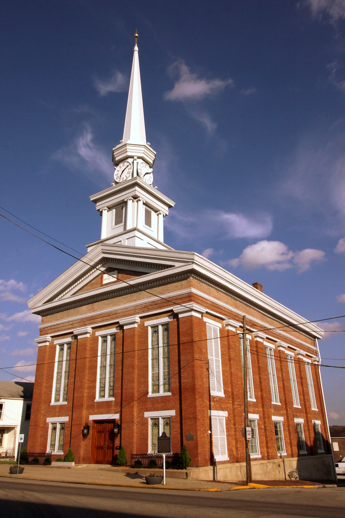 Town Clock Church in New Albany