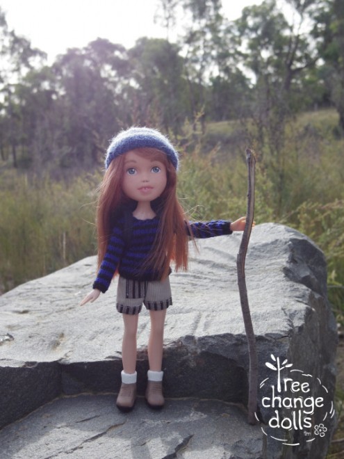 tree change upcycled dolls