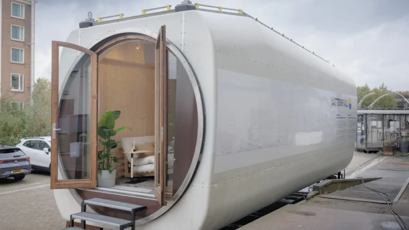 Wind turbines are recyclable and upcyclable – would make one your tiny home?