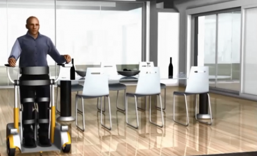 Segway-like device allows quadriplegics to ‘walk’ upright again