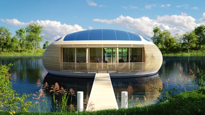 floating home, energy saving