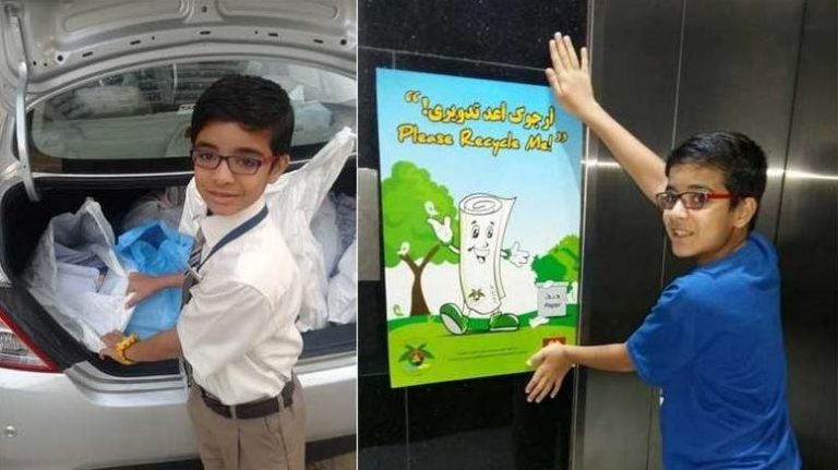 تعرفوا على يوغ شاه: المحارب البيئي الصغير في دبي