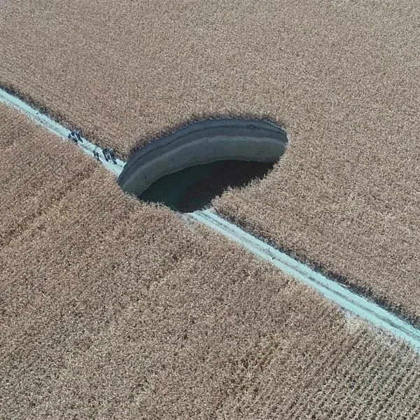Deadly sinkhole in Turkey