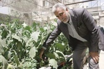 Gazan farmer is a role model for urban agriculture