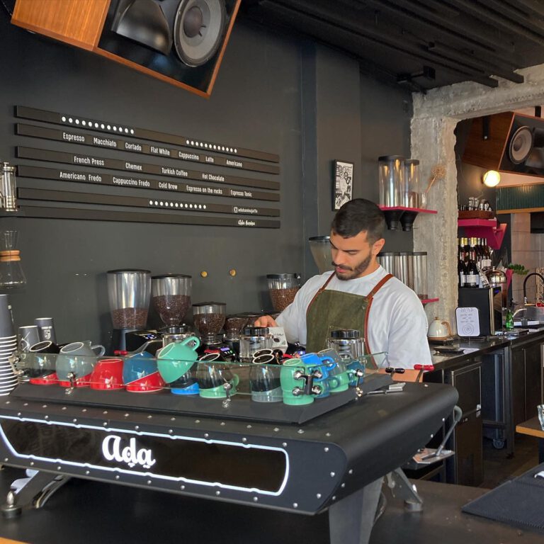 Jaffa’s home-roasted coffee and music curated at Ada Hanina Cafe