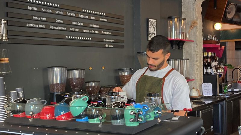 Jaffa’s home-roasted coffee and music curated at Ada Hanina Cafe