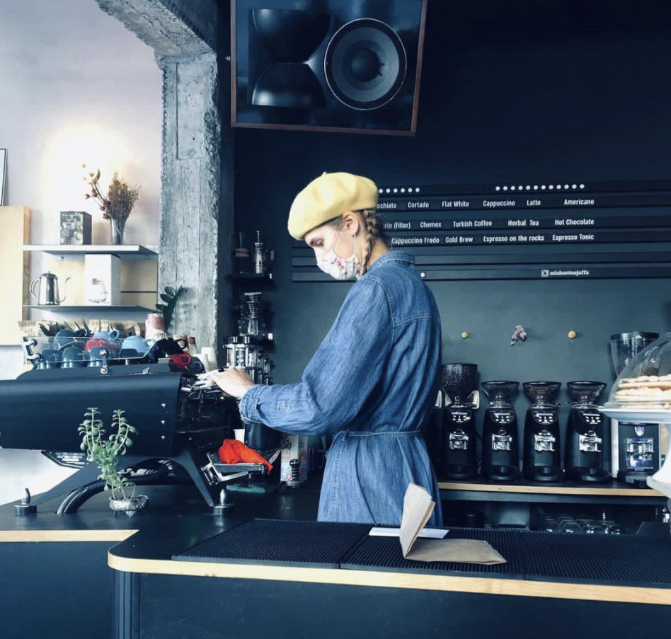 Ada Hanina cafe Jaffa