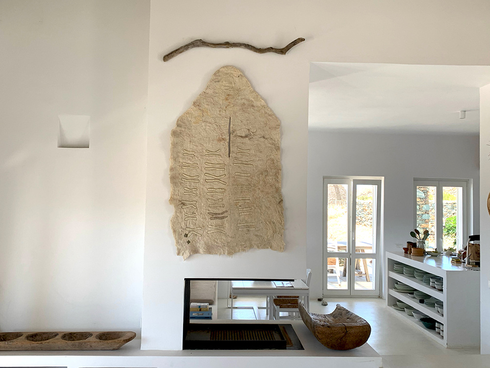 adrian pepe makes textiles from awassi sheep