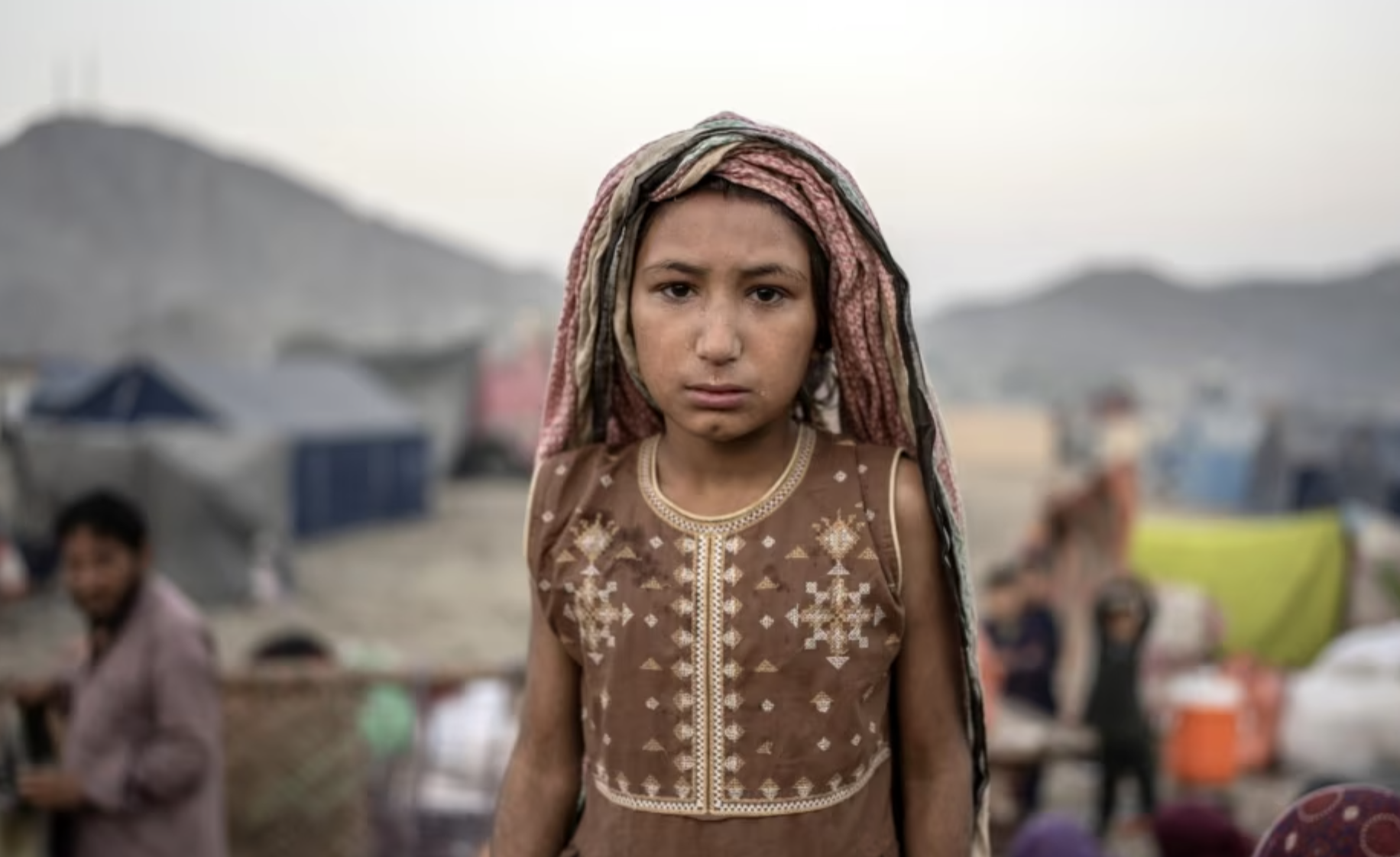 Afghan refugee. Many were born in Pakistan but now they are being sent back to the Taliban. 