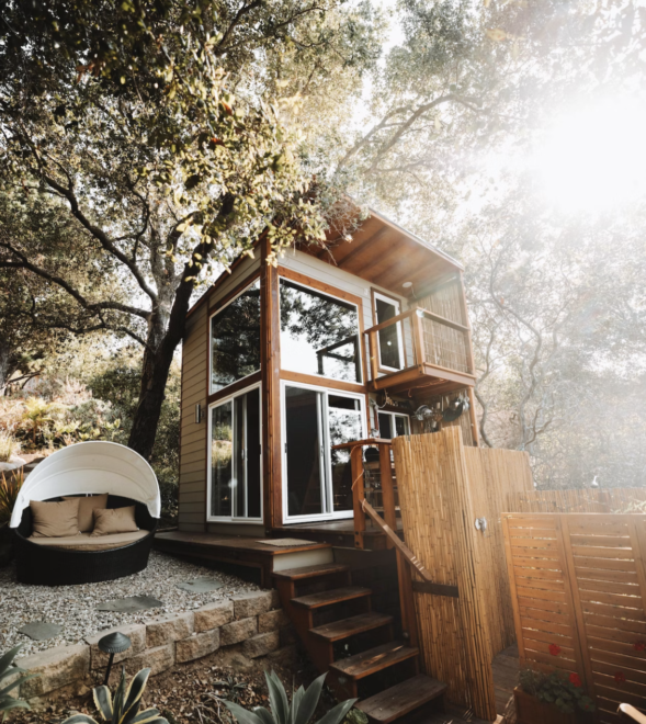 treehouse home in the woods, rental