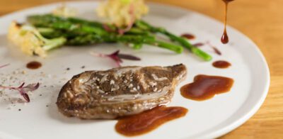 Slaughter free ribeye steak meat grown in a lab