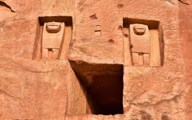 These ancients built graveyards for travellers