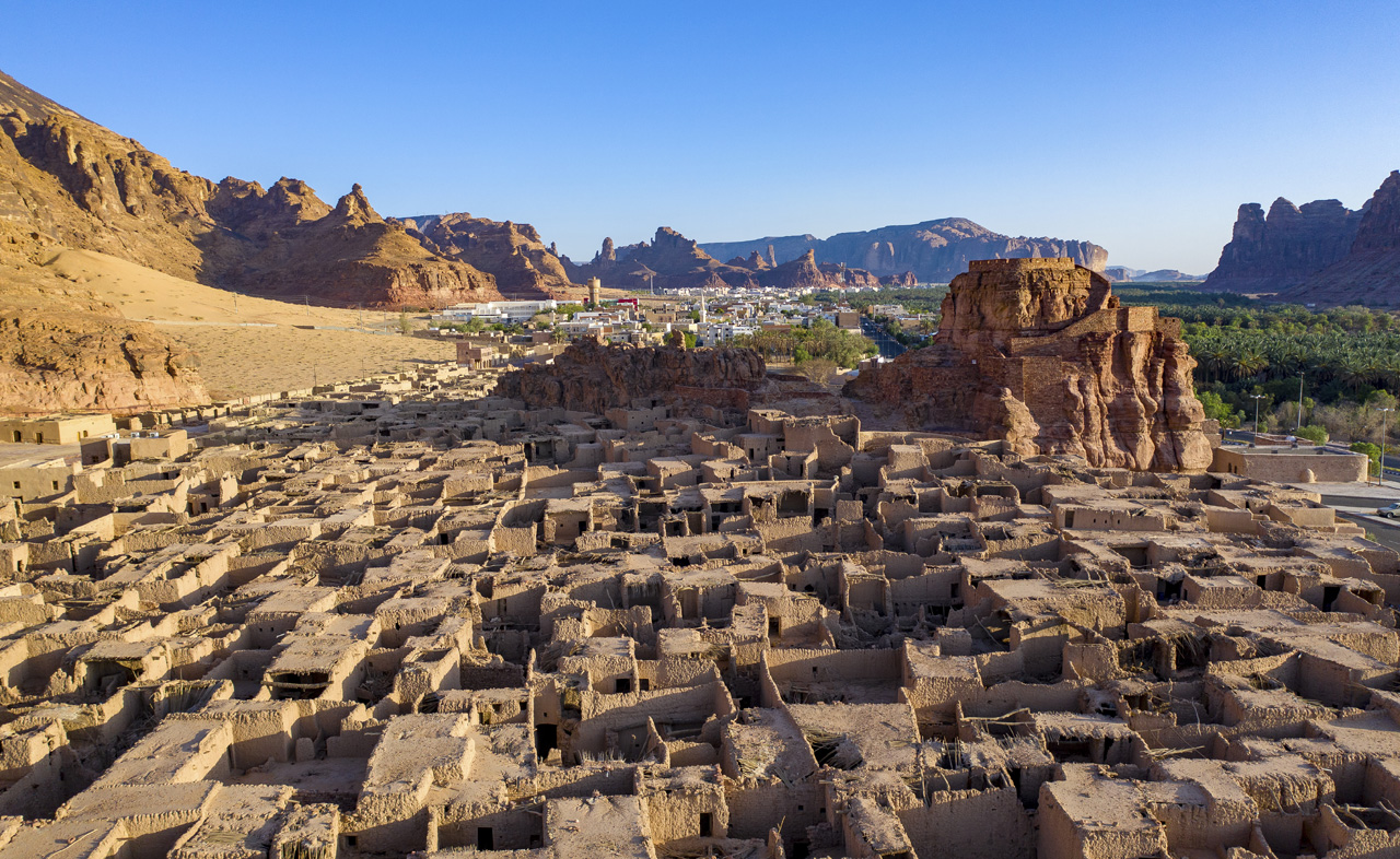Al-Ula oasis, Hegra, Old Town, tour