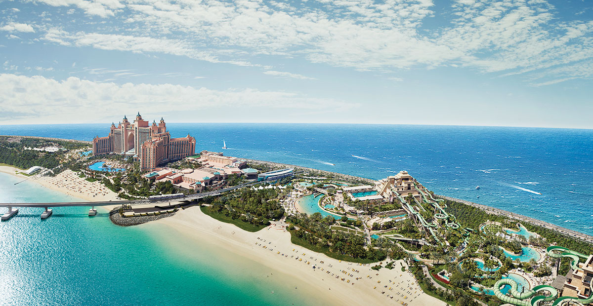 Dubai atlantis built city