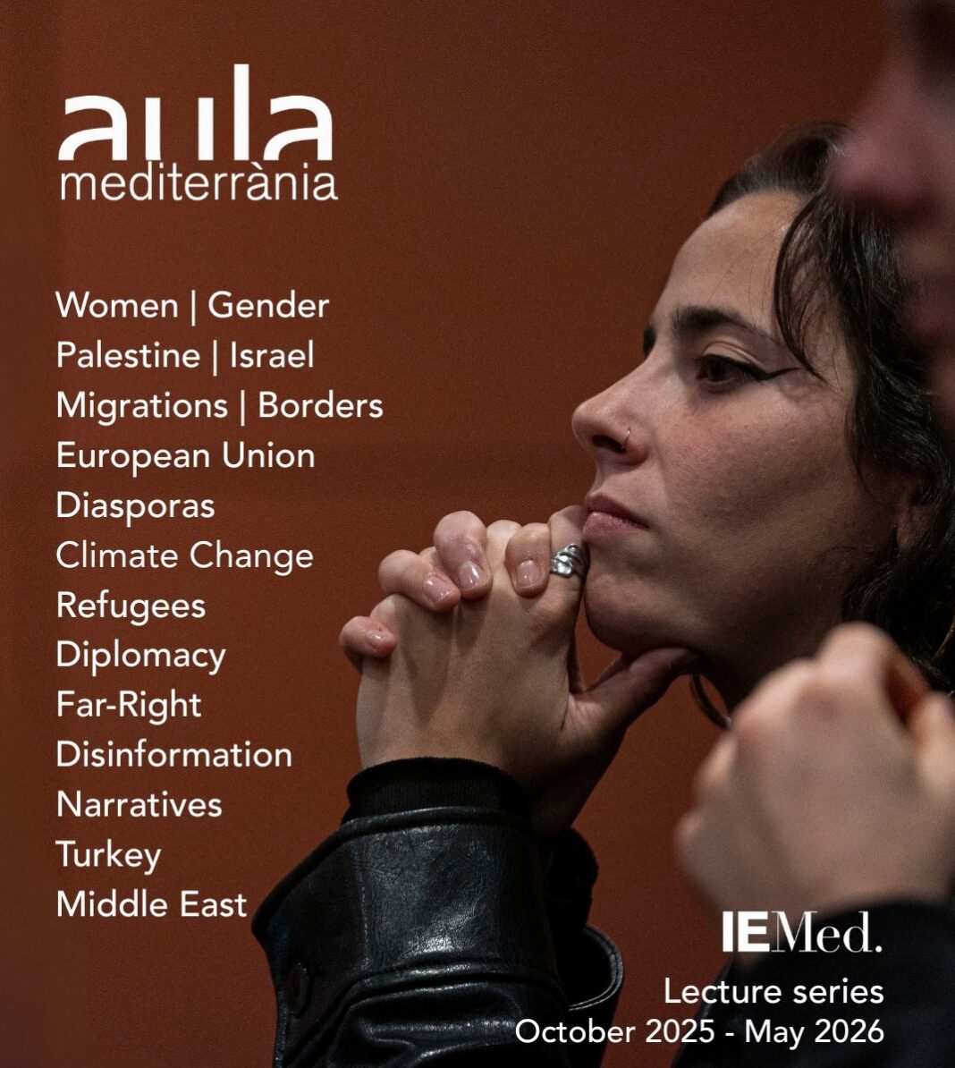 Aula Mediterrània, Aula Mediterrània lecture series, Euro-Mediterranean programme, IEMed Barcelona event, Mediterranean studies conference, inter-university Mediterranean dialogues, Mediterranean geopolitics seminar, Mediterranean sustainability research, IBEI Barcelona Aula Mediterrània