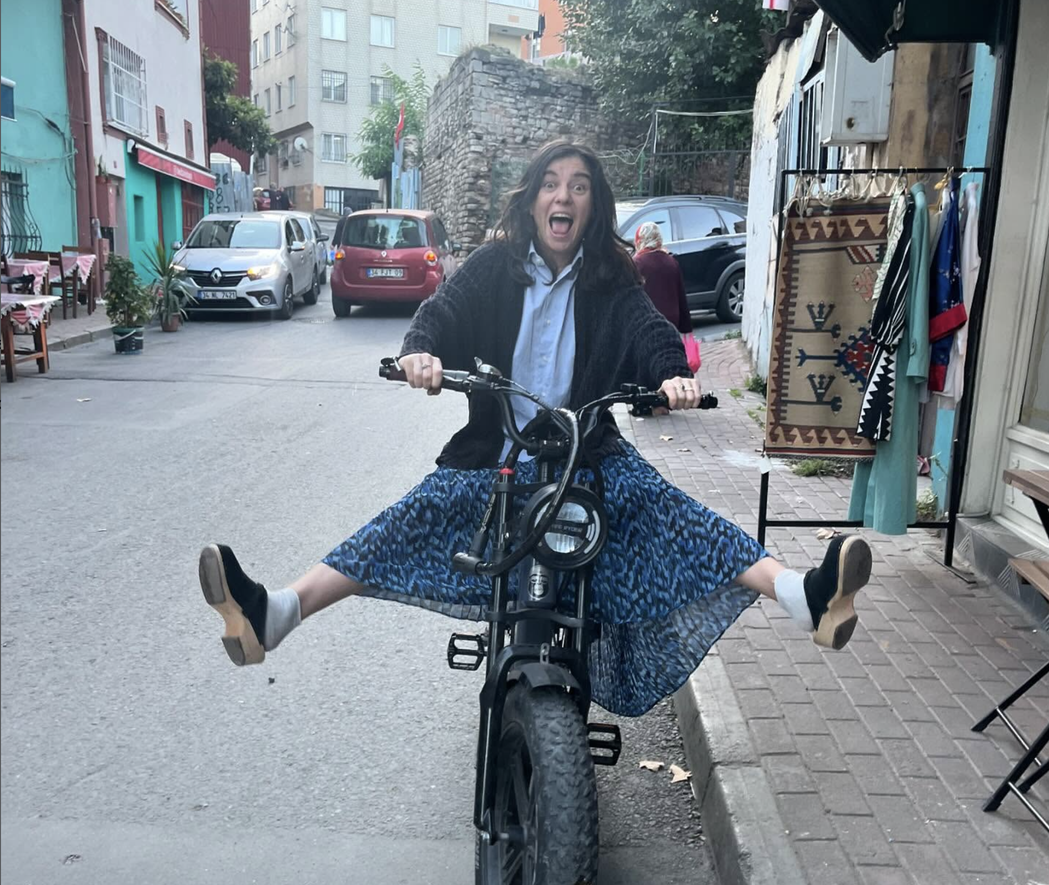 Ayca Eastern Design vintage clothing shop in Balat, Istanbul