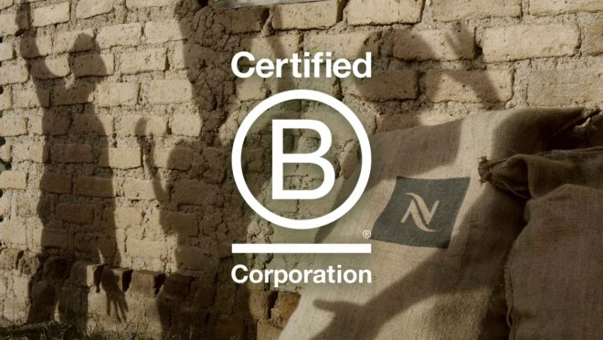nespresso B Corp marketing material
