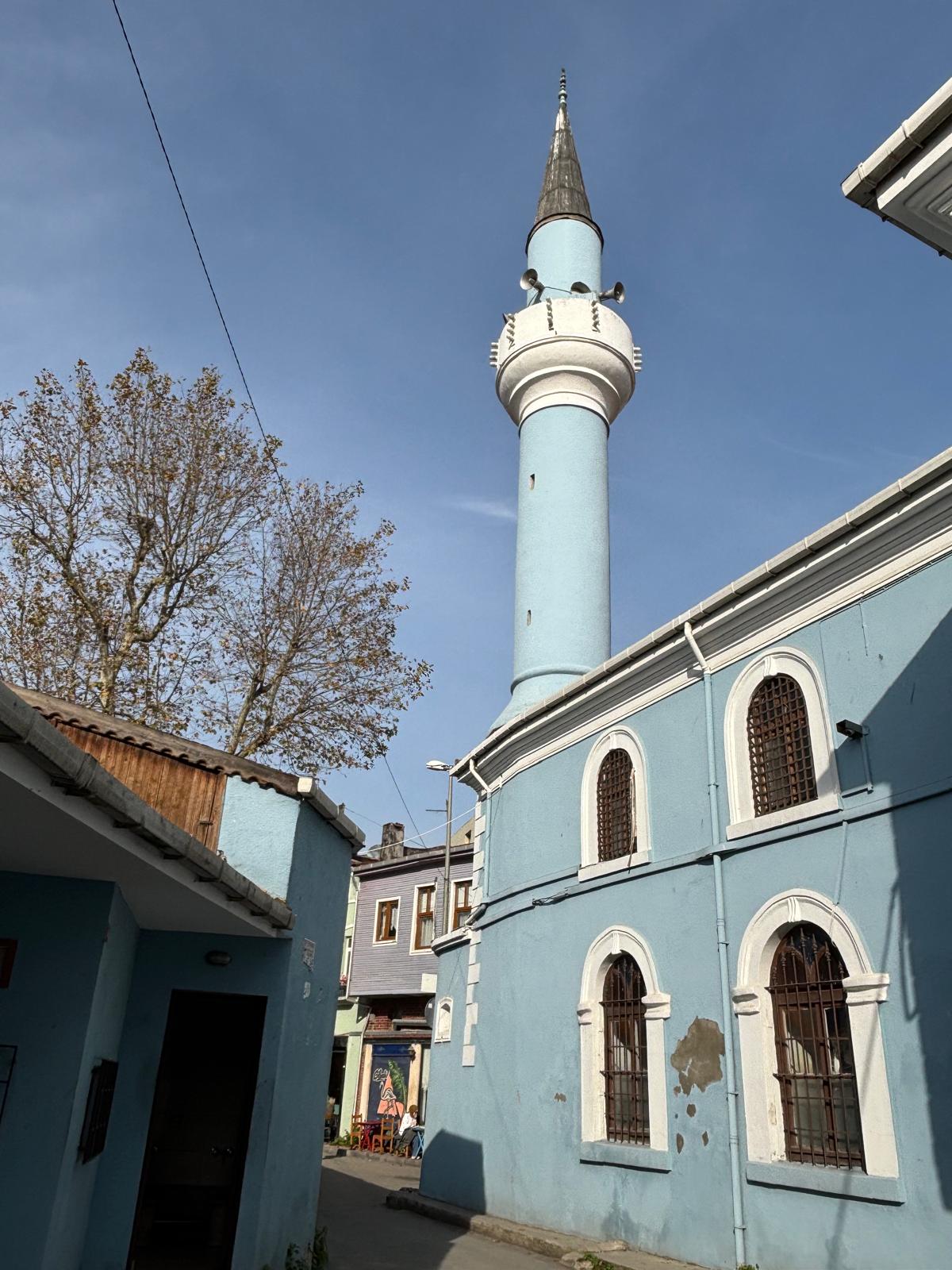 A neighborhood mosque in Balat, Istanbul