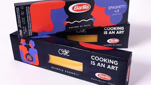 Barilla’s limited-edition “Cooking Is an Art” pasta boxes celebrated LGBTQ+ families with illustrations by Italian artist Olimpia Zagnoli, part of the pasta maker’s remarkable turnaround after its culture-war controversy.