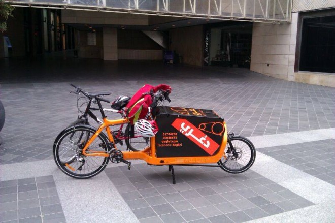 Deghri Messengers beirut bike couriers messengers