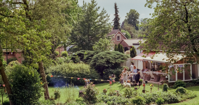 A birthday party in the Netherlands. Outdoor parties are great with the weather works in your favor.