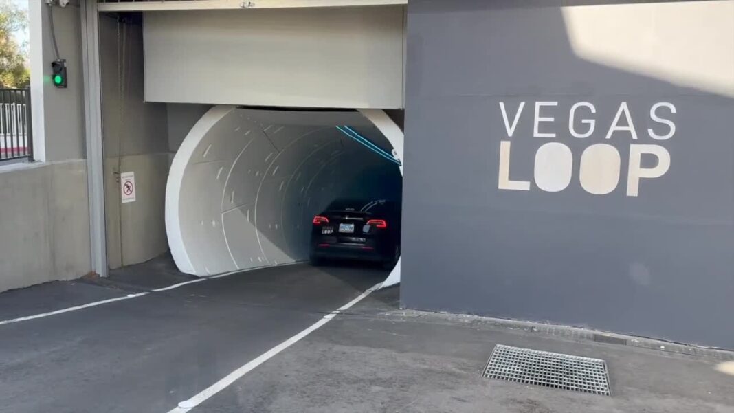 The Boring Company's Vegas loop