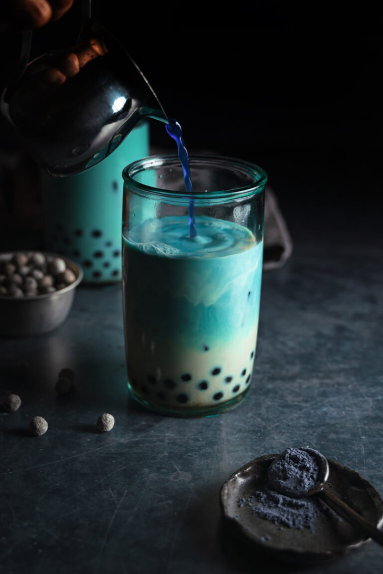 Butterfly Pea Flower Latte recipe