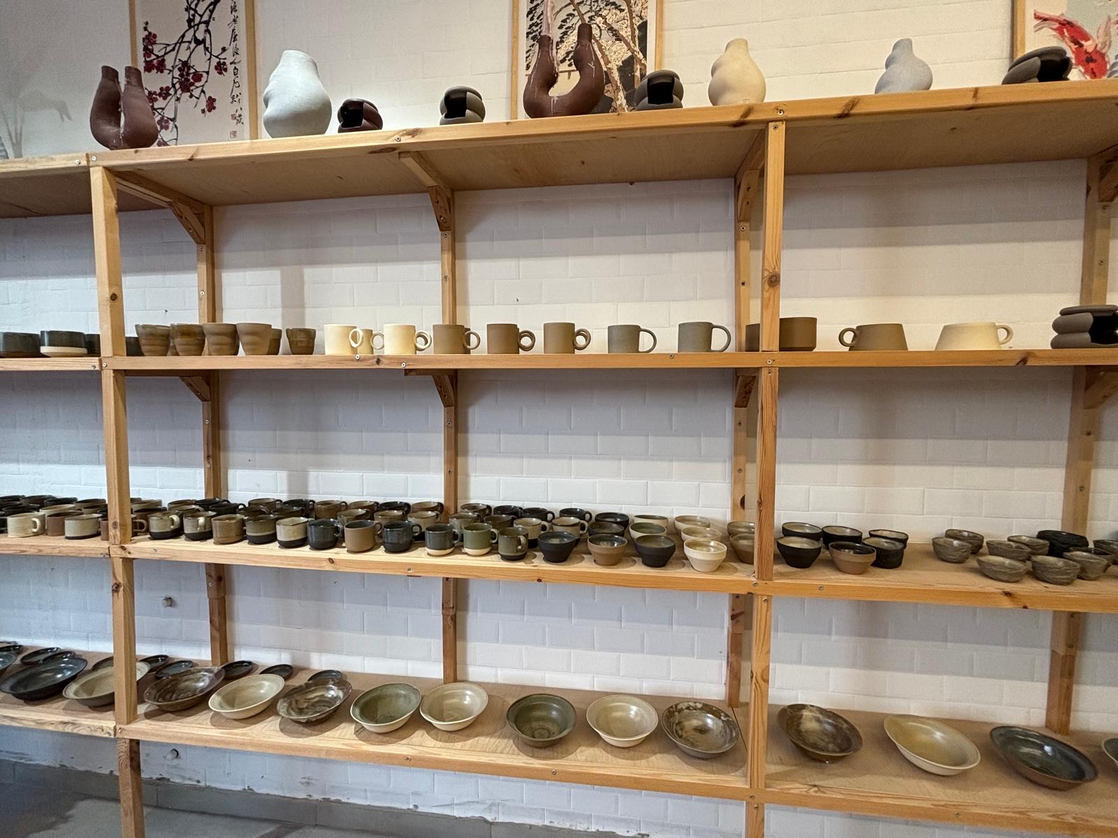 Modern ceramics workshop in Balat, Istanbul