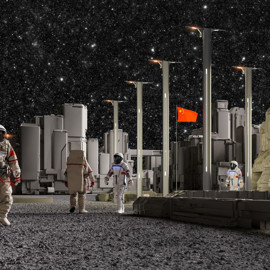 China Russia nuclear moon base