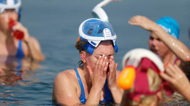 dead sea swim