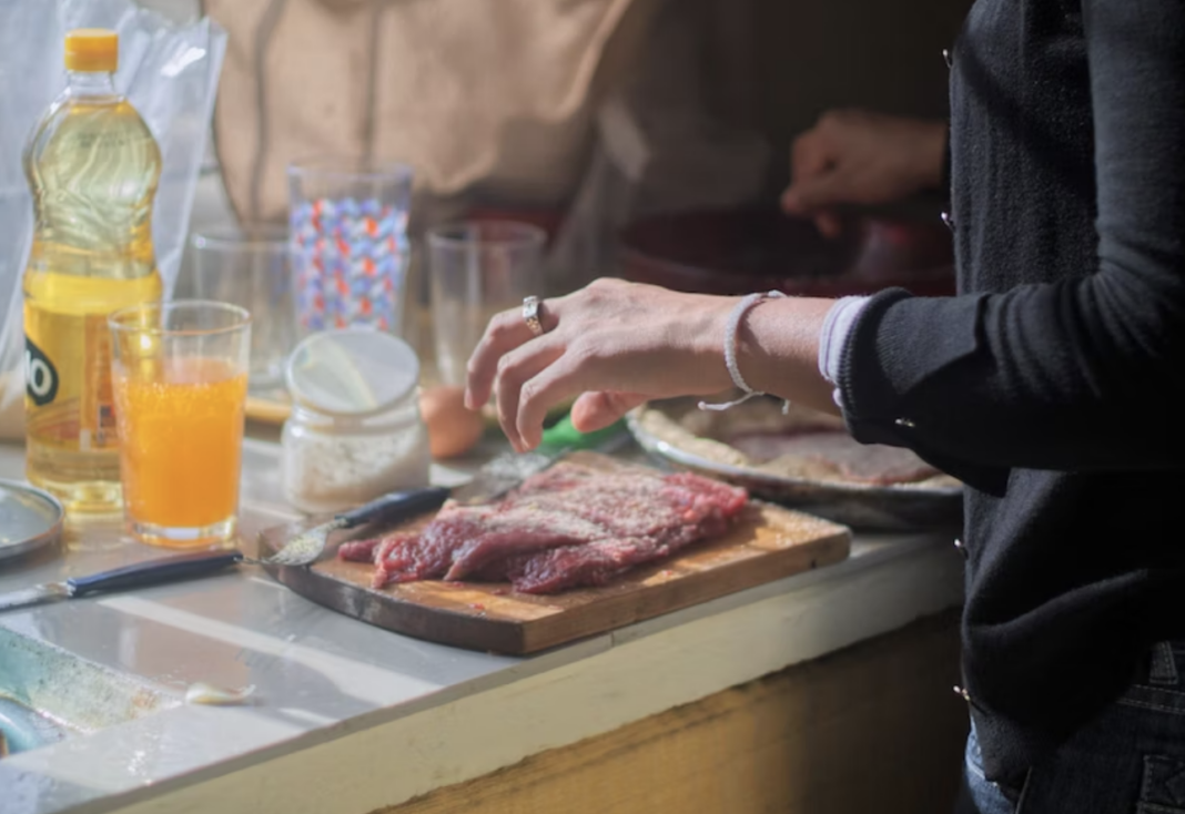 sustainable homemade snack made from meat