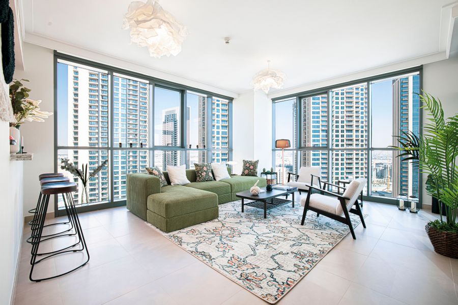 Dubai home highrise, luxury home