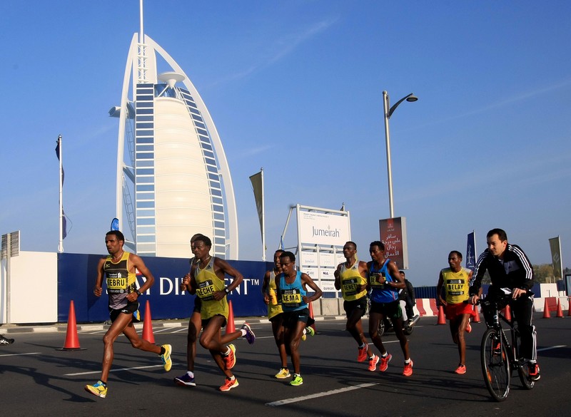 Dubai Marathon, Burj al Arab, marathons of the middle East, best marathons, UAE